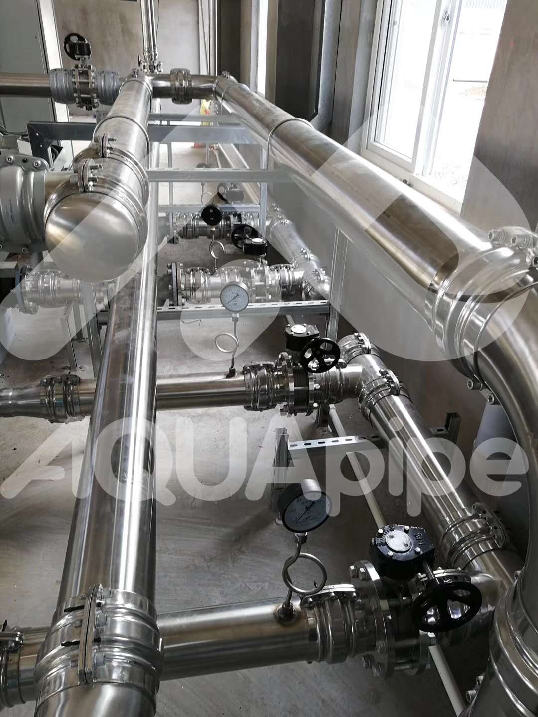 AIR & AQUA field piping installation