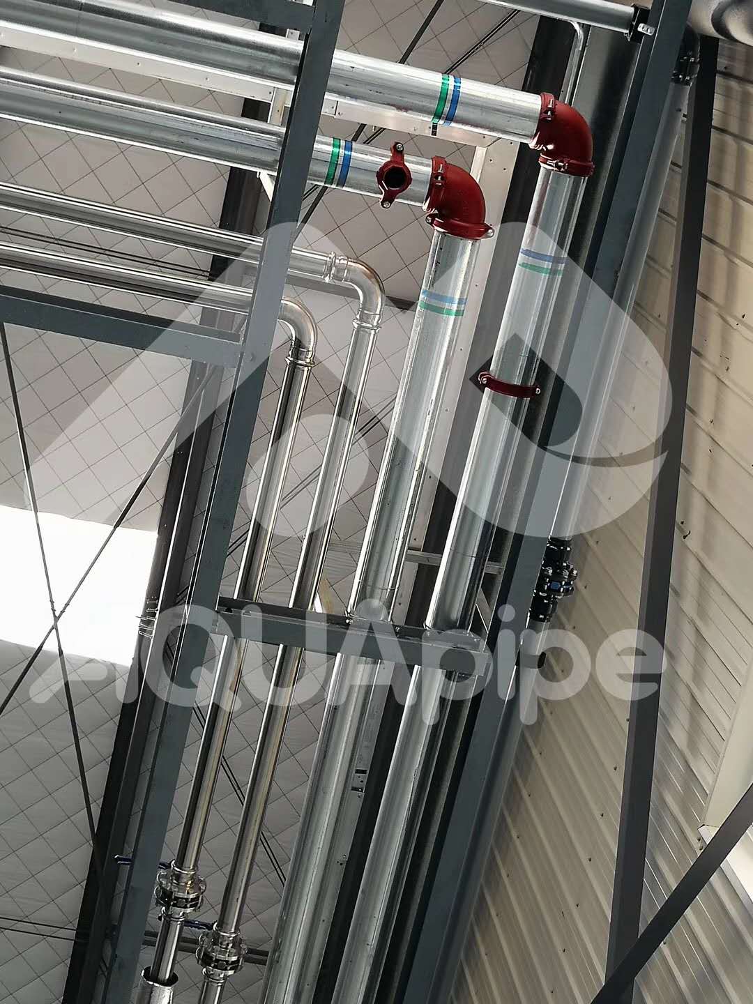 AIR & AQUA field piping installation