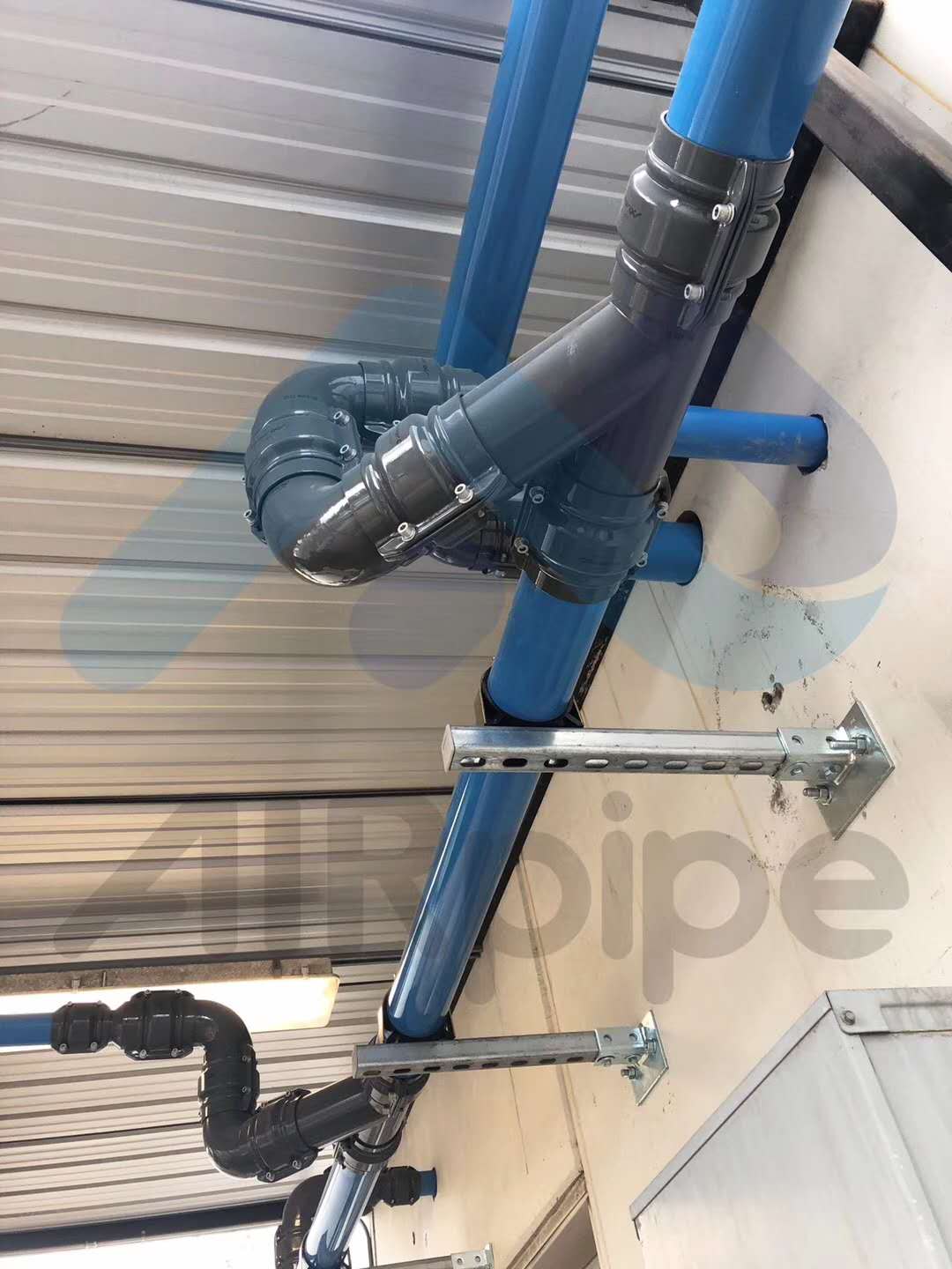 AIR & AQUA field piping installation