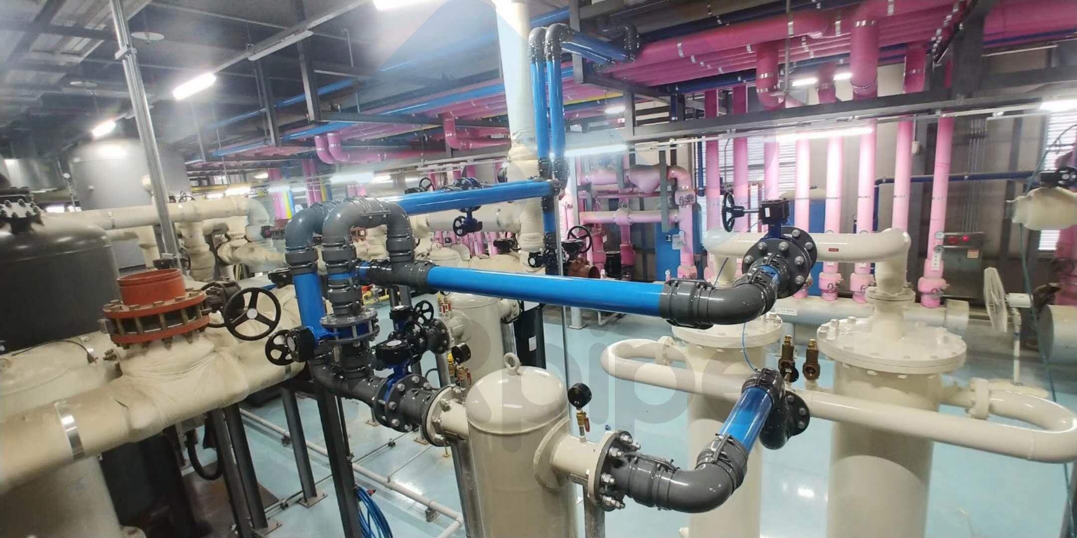 AIR & AQUA field piping installation