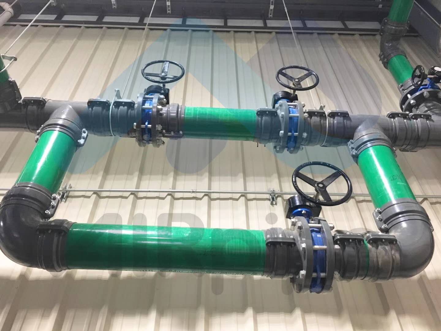 AIR & AQUA field piping installation