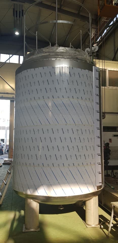 Food storage / mixing tank