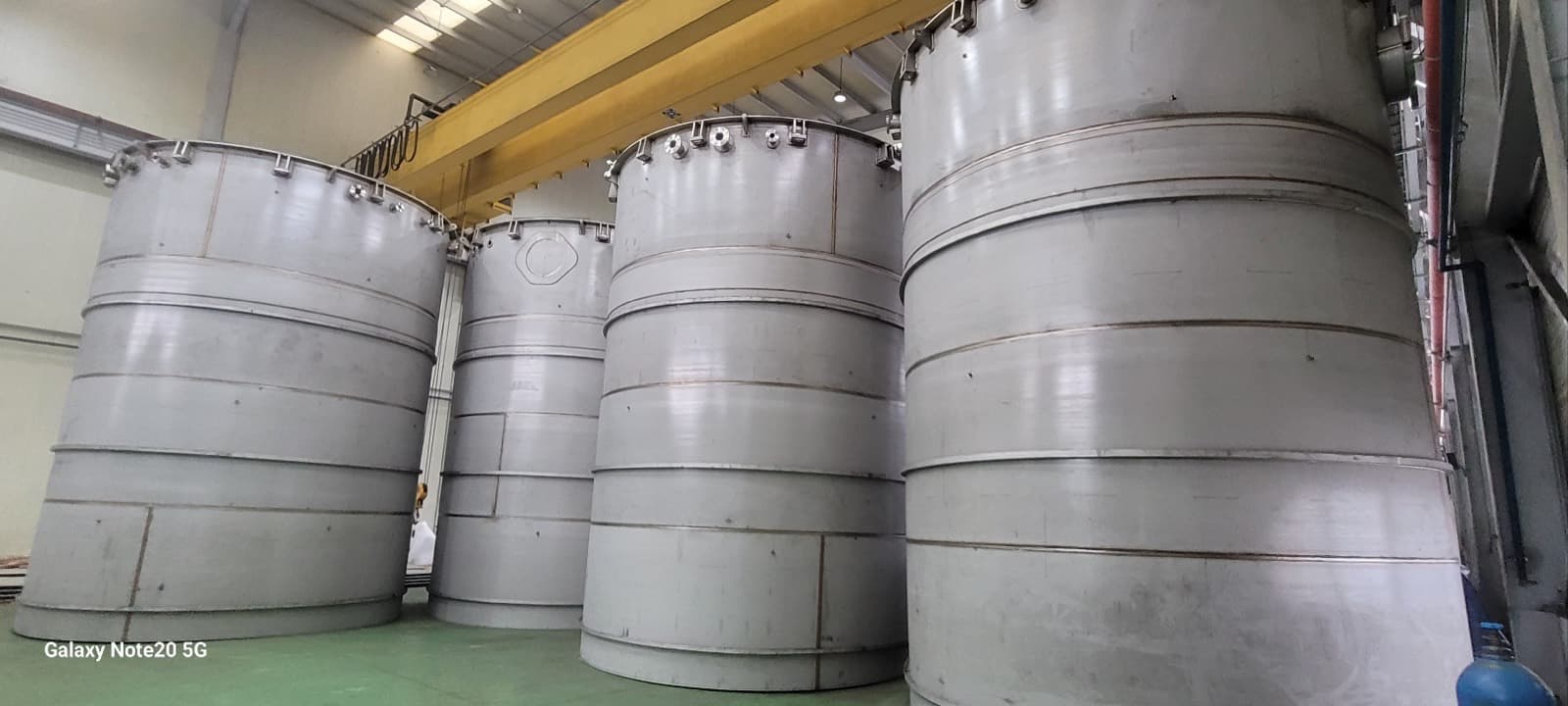 200 m³-class large tank · fabrication detail